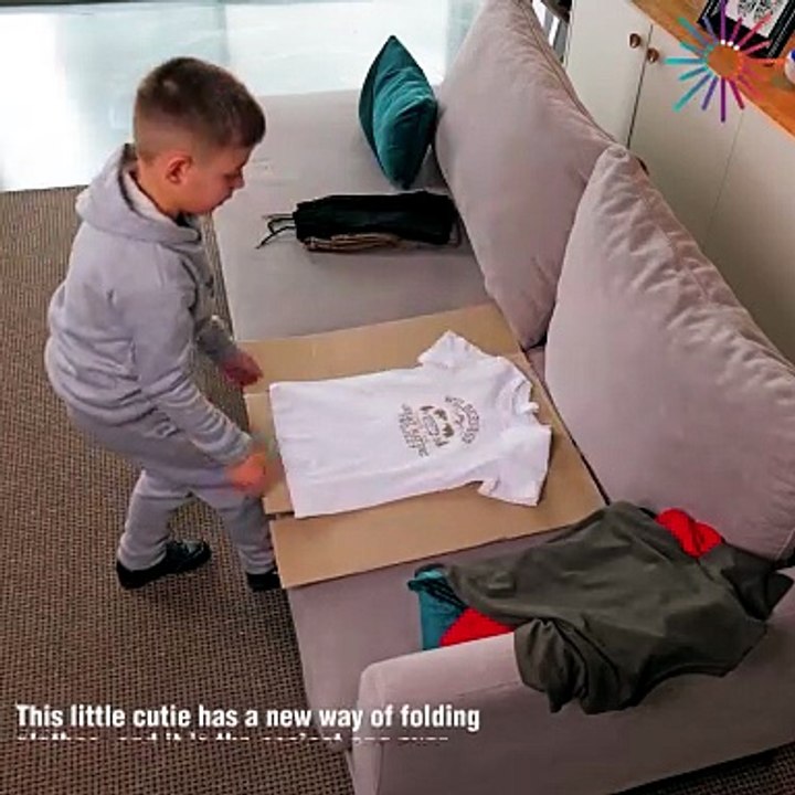 A little tip on how to fold your clothes!