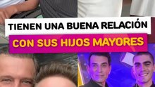 Famosos que tienen una buena relación con sus hijos mayores