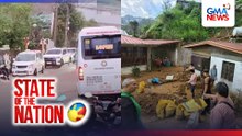 Thunderstorm, nagdulot ng landslide at rockslide | SONA
