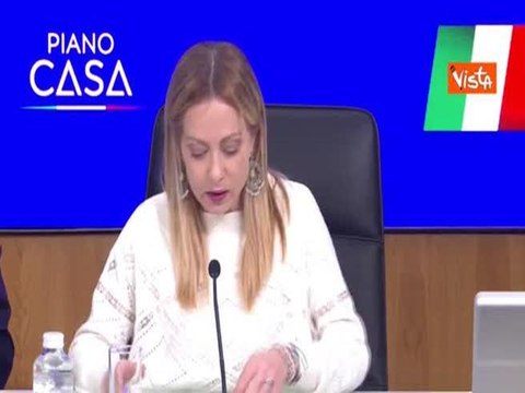 Meloni: Approvato il nuovo Piano Casa, 10 miliardi per dare 100mila case agli italiani