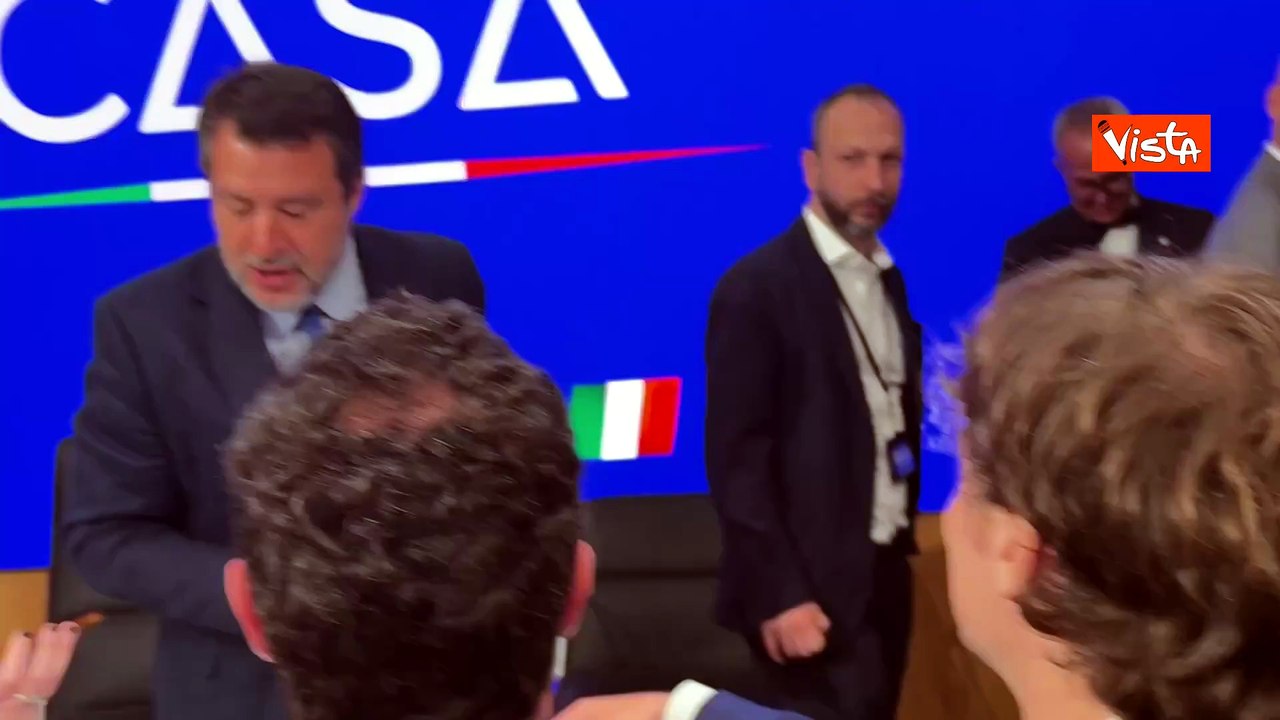 Salvini: Sono sempre d’accordo con la Presidente del Consiglio
