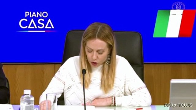 Casa, Meloni: oltre 100mila nuovi alloggi tra popolari e prezzi calmierati