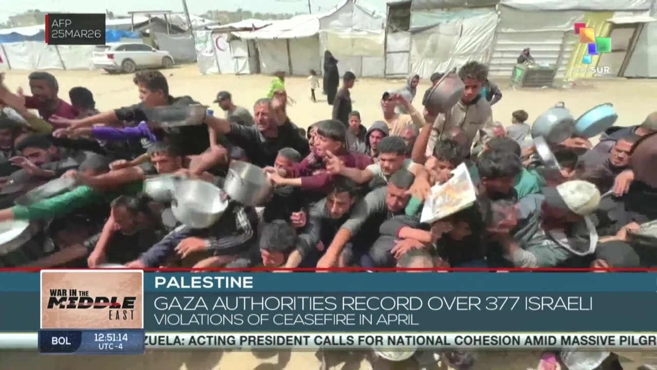 Palestine | Gaza authorities record over 377 Israeli violations of ceasefire in April