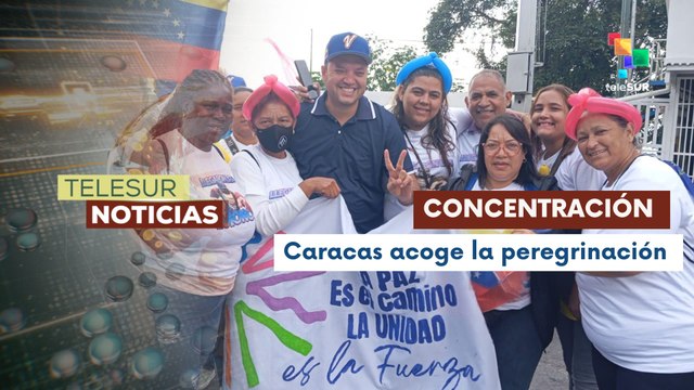 Sectores sociales se concentran en Caracas exigiendo el cese de sanciones