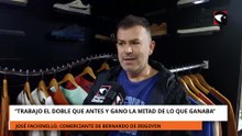 Comerciante argentino en crisis