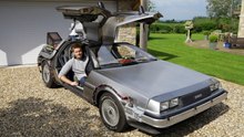 Man Owns Real Life Back To The Future DeLorean