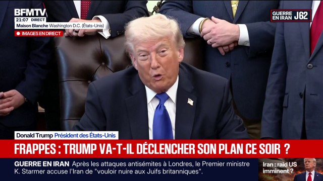 Iran/États-Unis: “Tout va mal en Iran”, résume Donald Trump