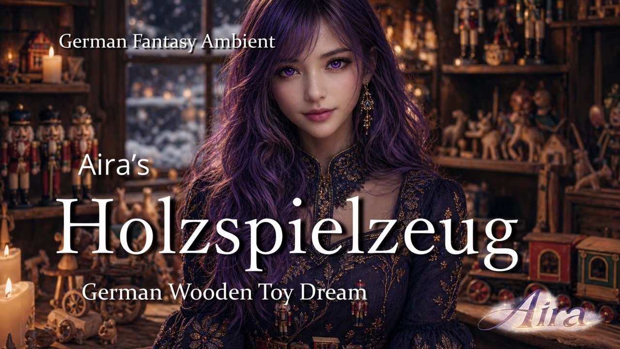 Aira's Holzspielzeug 🧸 Wooden Toy Fantasy Ambient 4K