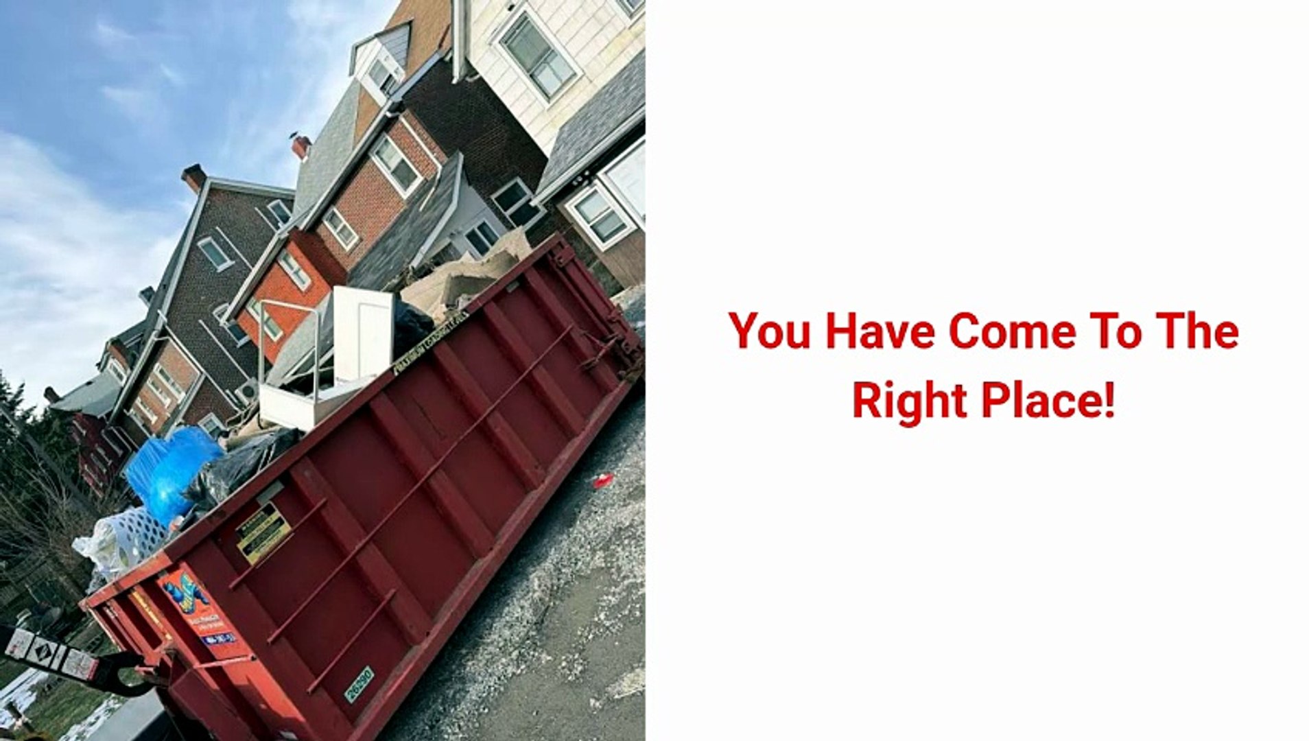 ⁣Smale Jr Rolloffs - Affordable Dumpster Company in Bethlehem, PA