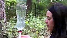 Creating a water dispenser from plastic bottle! 💯