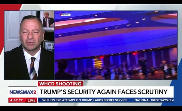 Barry Donadio Newsmax Washington Hilton Assassination Attempt On Trump April 27th 2026 Todd Starnes