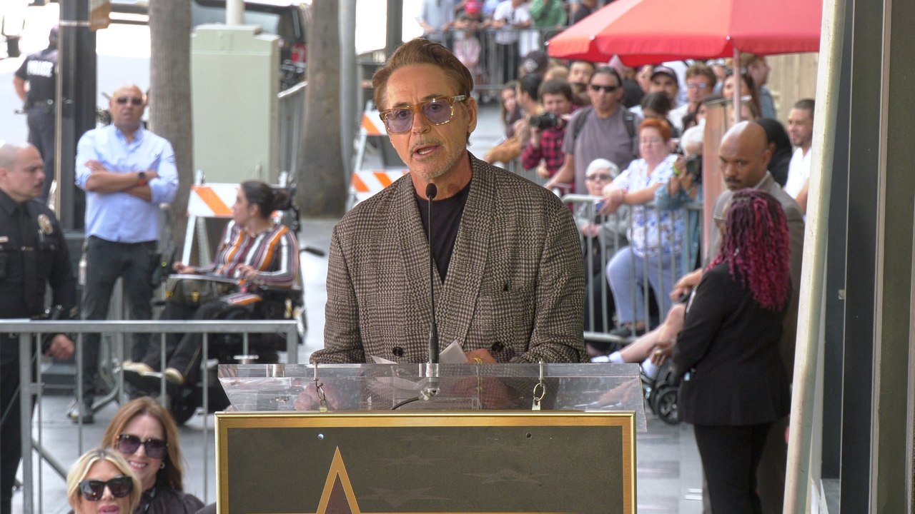 Robert Downey Jr.'s speech at Emily Blunt and Stanley Tucci's Hollywood Walk of Fame star ceremony