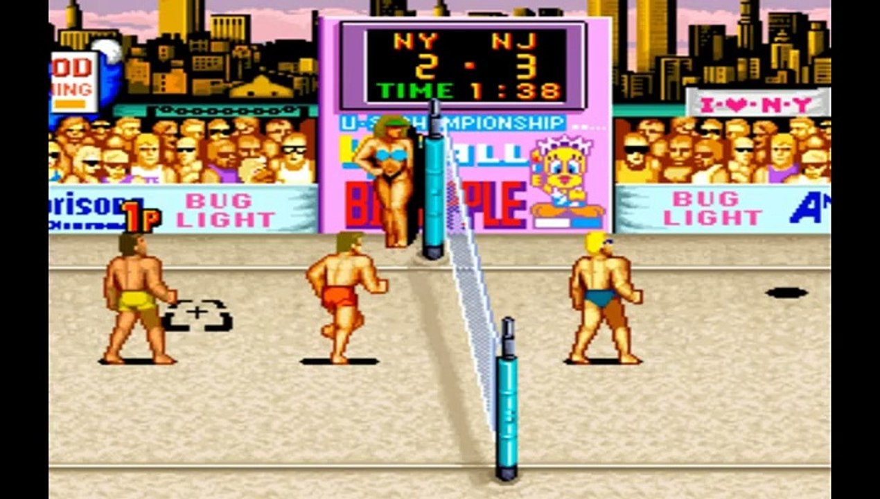 Tweety Bird, Double Dragon, U.S. Championship V'Ball Arcade & '89 Eurobeat Venice Song "Ever & Ever"