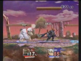 Brawl SN3S (Ganon) Vs UDP (Donkey Kong)