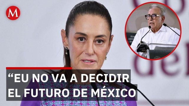 Sheinbaum frena injerencismo de EU por el caso Rubén Rocha Moya
