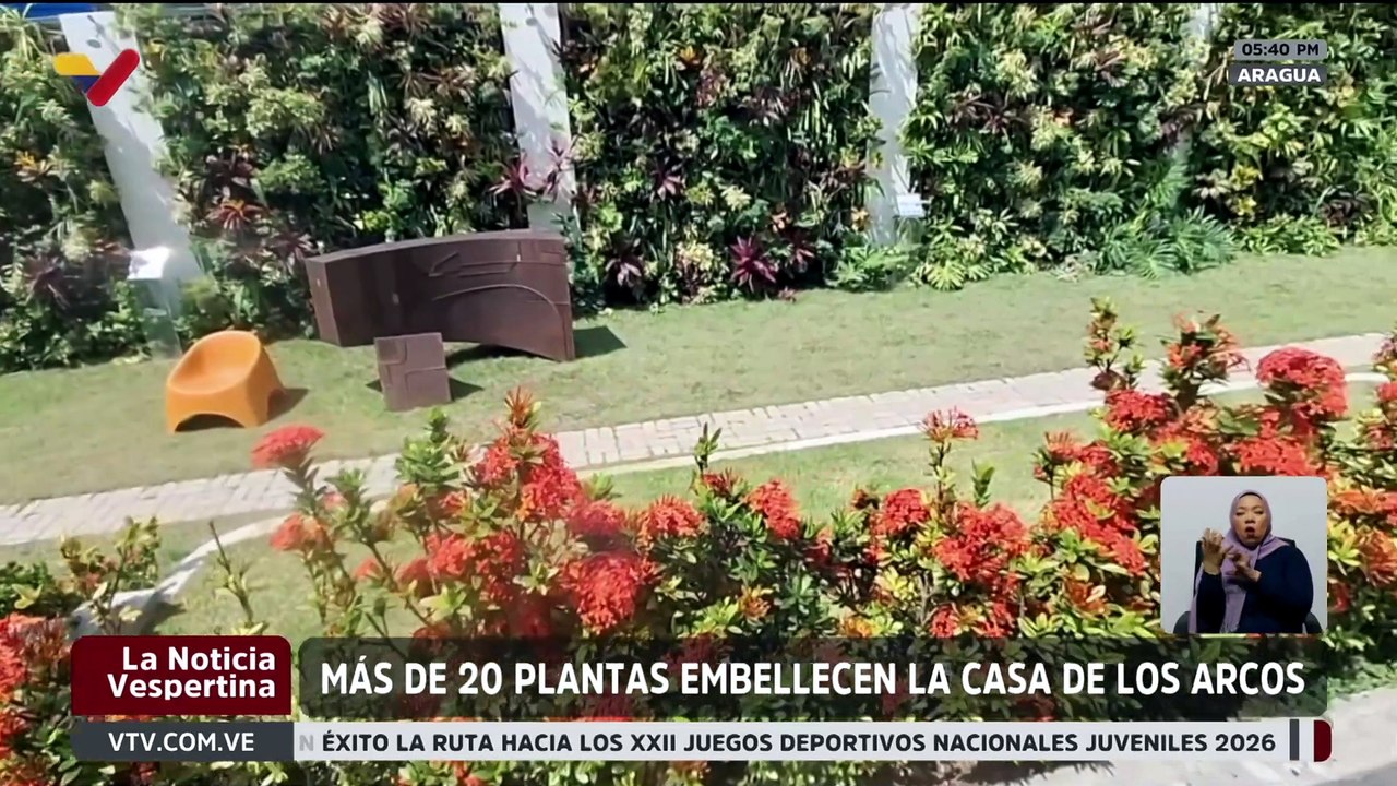Aragua | Casa de Los Arcos ofrece una experiencia única siendo el hogar jardín más grande del país