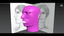 Ponikarovsky: 3DS MAX Practice Polygon Modeling Head Model Video #59 (04-30-2026)