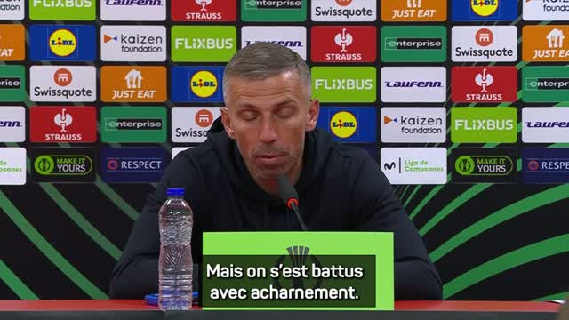 Strasbourg - O'Neil regrette les occasions gâchées mais croit à une victoire au retour