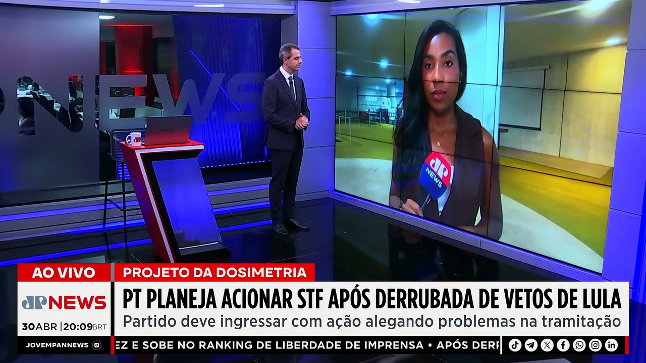 PT planeja acionar o STF para reverter derrubada de vetos pelo Congresso