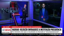 Haddad afirma que rejeição de indicado ao STF "enfraquece a instituição Presidência"