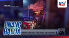 Mahigit 20 pamilya sa Brgy. San Juan, nasunugan | Unang Balita