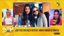 La incómoda reacción de Andrea Rincón cuando Yanina Latorre le preguntó si Julieta Ortega la amenazó