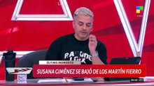 LA PALABRA DE SUSANA GIMÉNEZ TRAS BAJARSE DE LOS MF