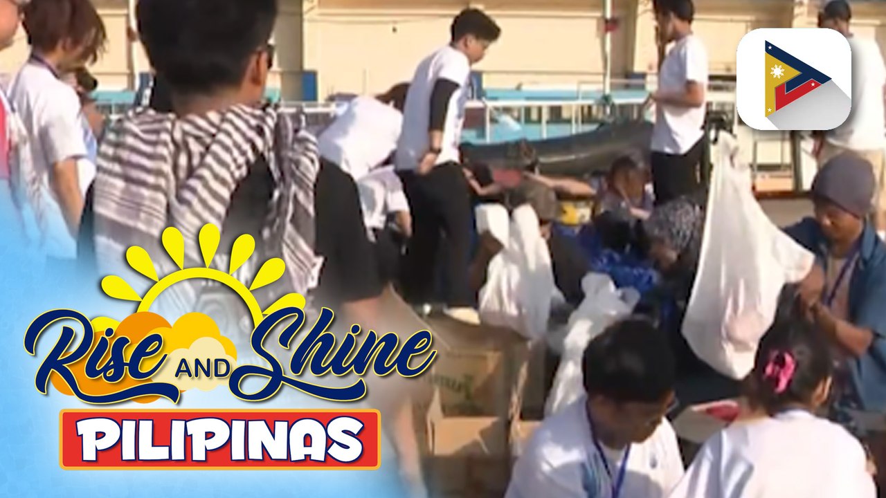 Atin Ito Coalition, lumayag na patungong Pag-asa Island; iba’t ibang tulong, ihahatid sa mga residente ng isla | ulat ni Rod Lagusad