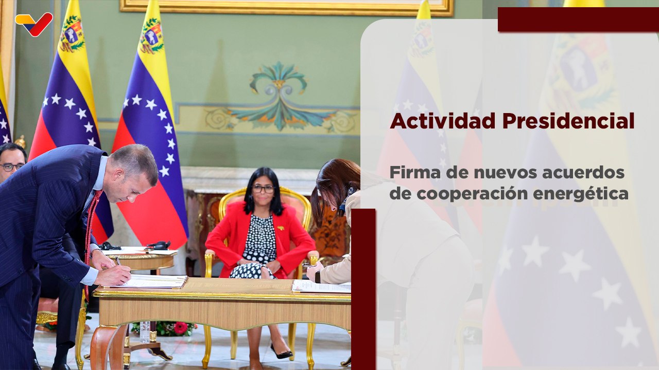 Presidenta (E) lidera firma de nuevos acuerdos de cooperación energética con EE. UU.
