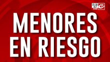 Menores en riesgo
