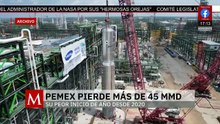 Pemex reporta pérdidas catastróficas en el primer trimestre del año