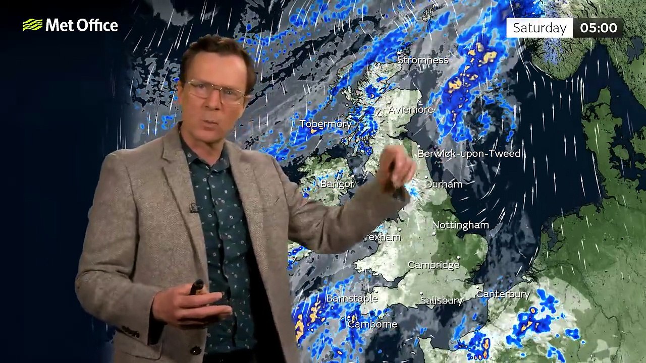 Met Office Friday Morning Weather Forecast 01/05/2026