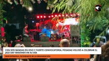 Con seis bandas en vivo y fuerte convocatoria, Posadas volvió a celebrar el Jazz Day Misiones