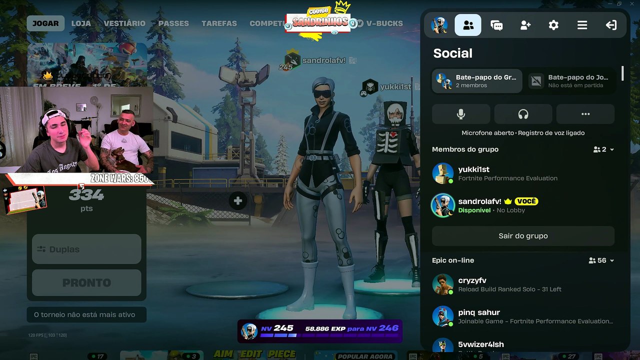 Fortnite #772: "teuzzz me desculpe"