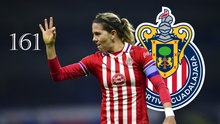 Alicia Cervantes 'Licha' alcanza su gol número 161 y así lo lecebra