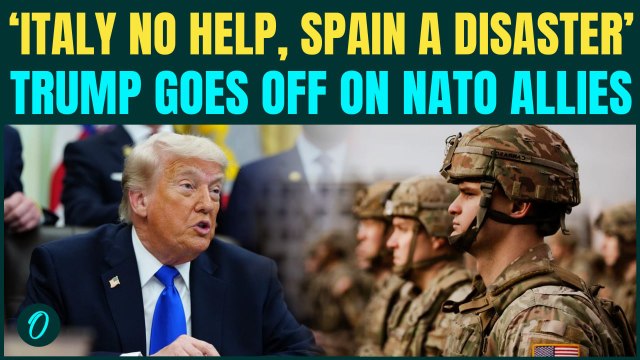 Trump BLASTS ‘Terrible’ Spain, Italy; ERUPTS At NATO- U.S to PULL Troops From Germany, Spain, Italy?