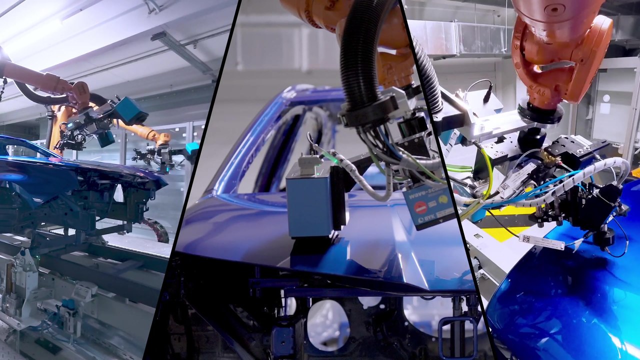 BMW Group Plant Munich Lackiererei – Produktion des BMW i3