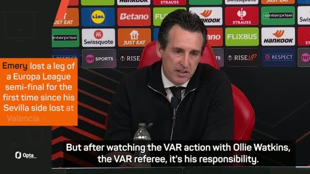 'It's a huge mistake! - Emery questions why Anderson wasn't sent off