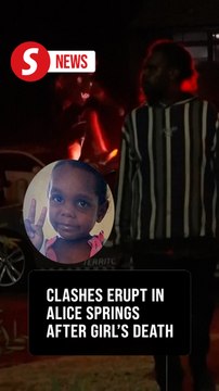 Hundreds of protesters clash with Australian police after death of Indigenous girl
