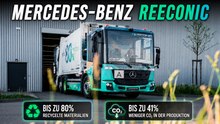 Mercedes-Benz reECONIC: Nachhaltiger Müllwagen der Zukunft