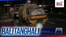Motorcycle rider, sugatan matapos bumangga sa pumpcrete machine na hinihila ng truck sa Quezon Ave. | Balitanghali