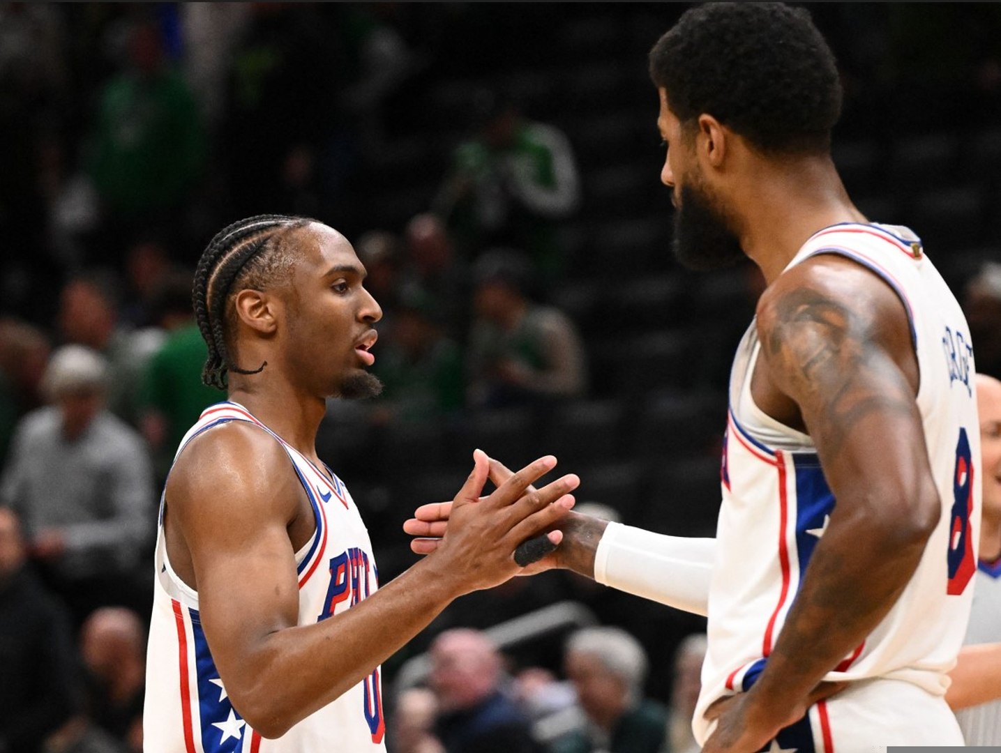 Tyrese Maxey and Paul George Power Philadelphia 76ers to Dominant Win Over Boston Celtics