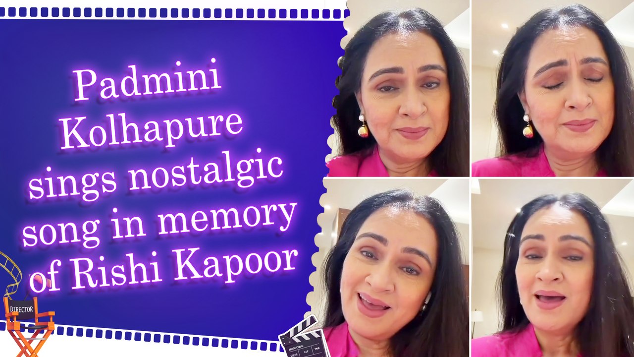 Padmini Kolhapure remembers Rishi Kapoor with heartfelt musical tribute on death anniversary