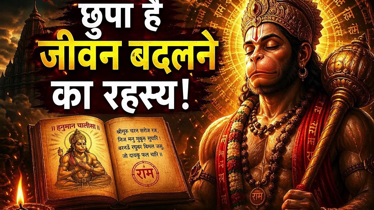 क्या आप जानते हैं हनुमान चालीसा का असली रहस्य_ 90% लोग नहीं जानते! _ Indian Bhakti Dhara