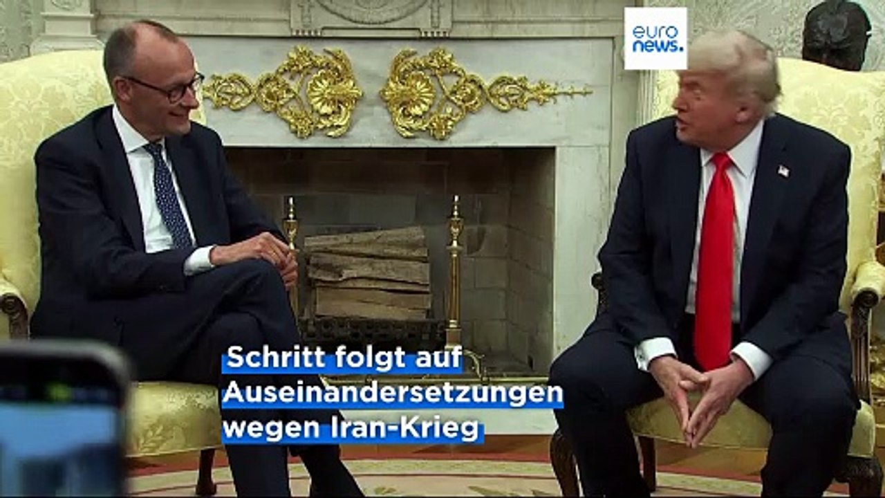 Nach Merz-Kritik: Trump zieht 5.000 Soldaten aus Deutschland ab