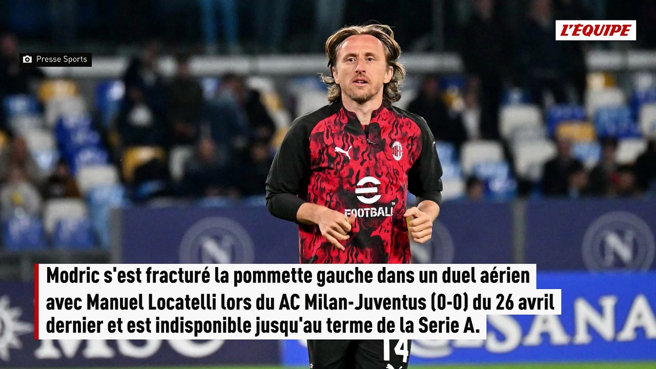 Luka Modric aspirerait à jouer une autre saison avec l'AC Milan - Foot - Serie A