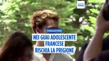 Singapore, lecca una cannuccia e la rimette nel distributore di bibite: 18enne francese incriminato
