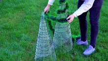 Christmas tree out of paper