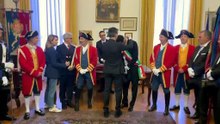 Sant'Efisio, fascia tricolore e ?Toson d'oro? all'Alter Nos Porr?: simbolo di onore e continuit? storica - VIDEO