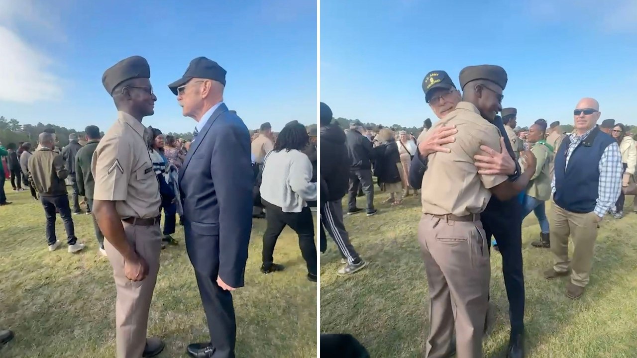Sergeant Major Grandpa Who Inspired Grandson Gives Inspiring Speech Before Tap Out | Happily TV